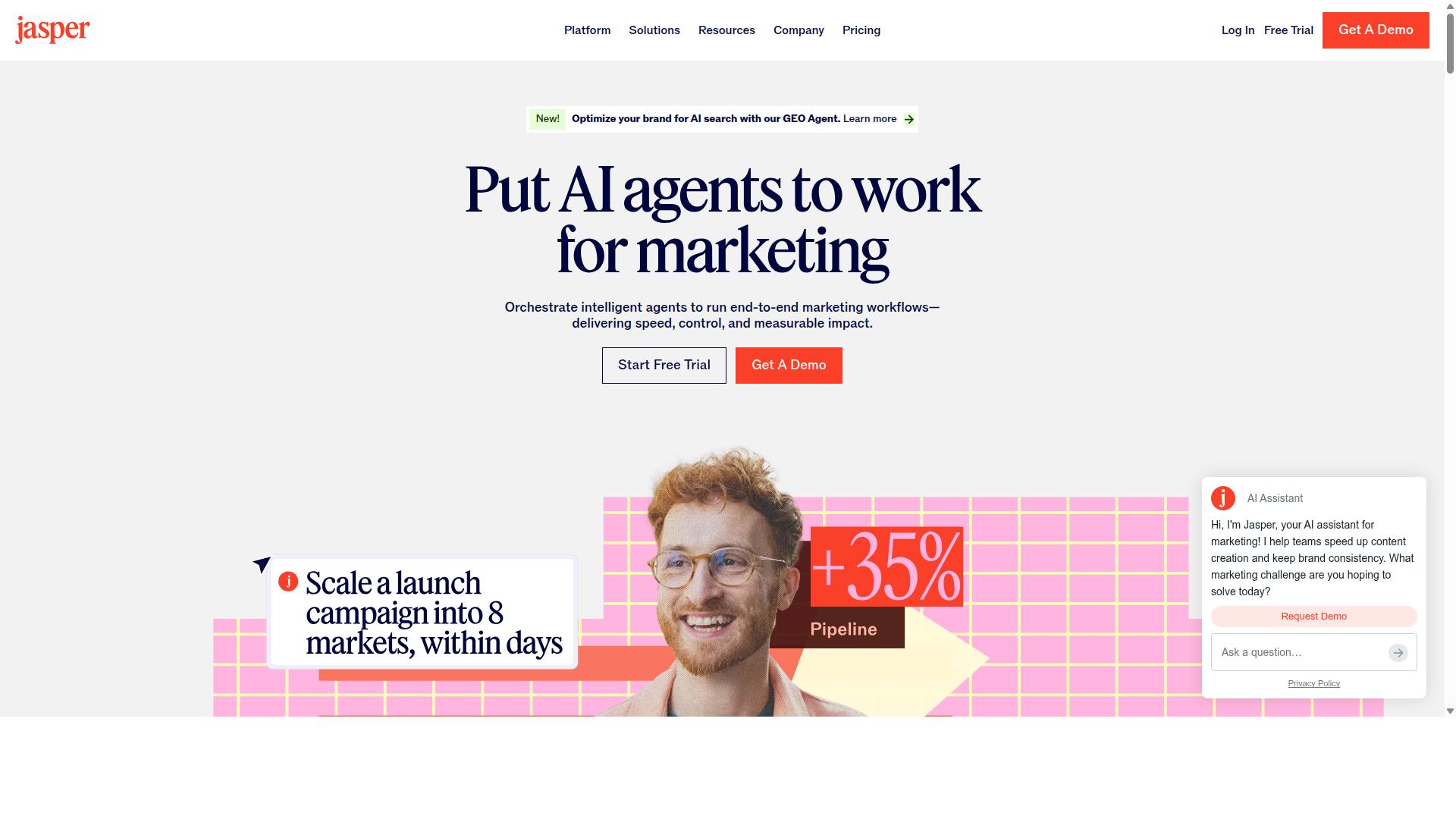 Jasper website